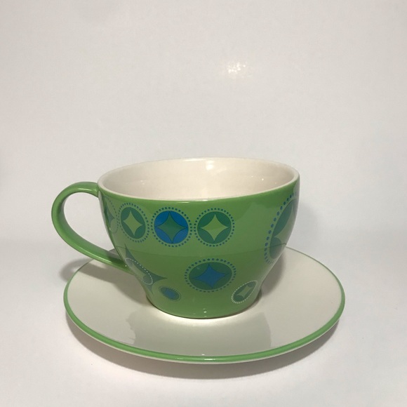 Starbucks 2006 Holiday Mug and Saucer - Picture 1 of 5